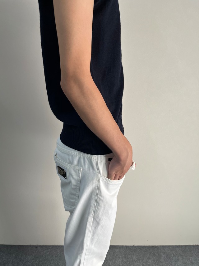 【Christian Dior】v-neck knit vest