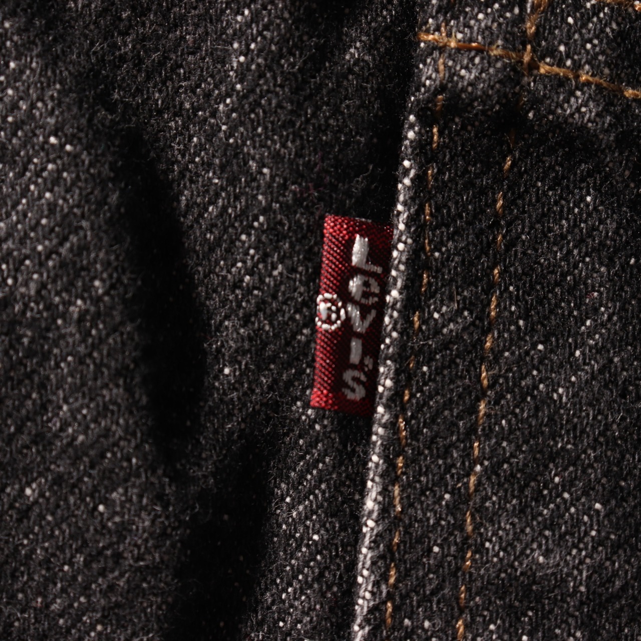 極美品 34×32 Levi’s 505 先染め 92年 USA ブラックデニムパンツ