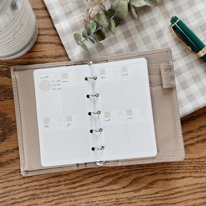 Saving リフィル ロミロミ♡ マイクロ5サイズ/週間ブロックリフィル | くるみ雑貨店