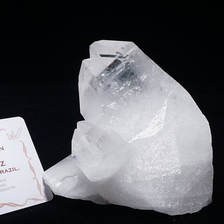 水晶 クラスター ブラジル ミナスジェライス州 コリント産 レムリアンシード 証明書付属 一点物 282-313