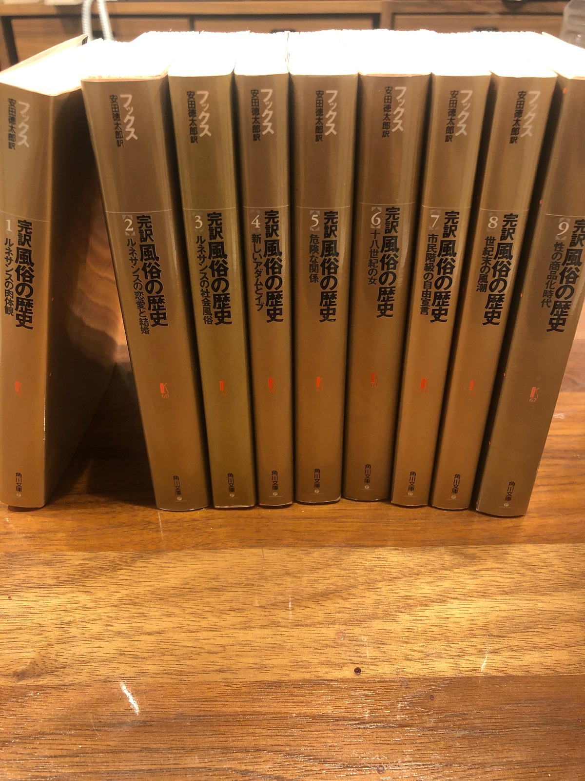 完訳 風俗の歴史1〜9巻／フックス | おいもとほん talking book 