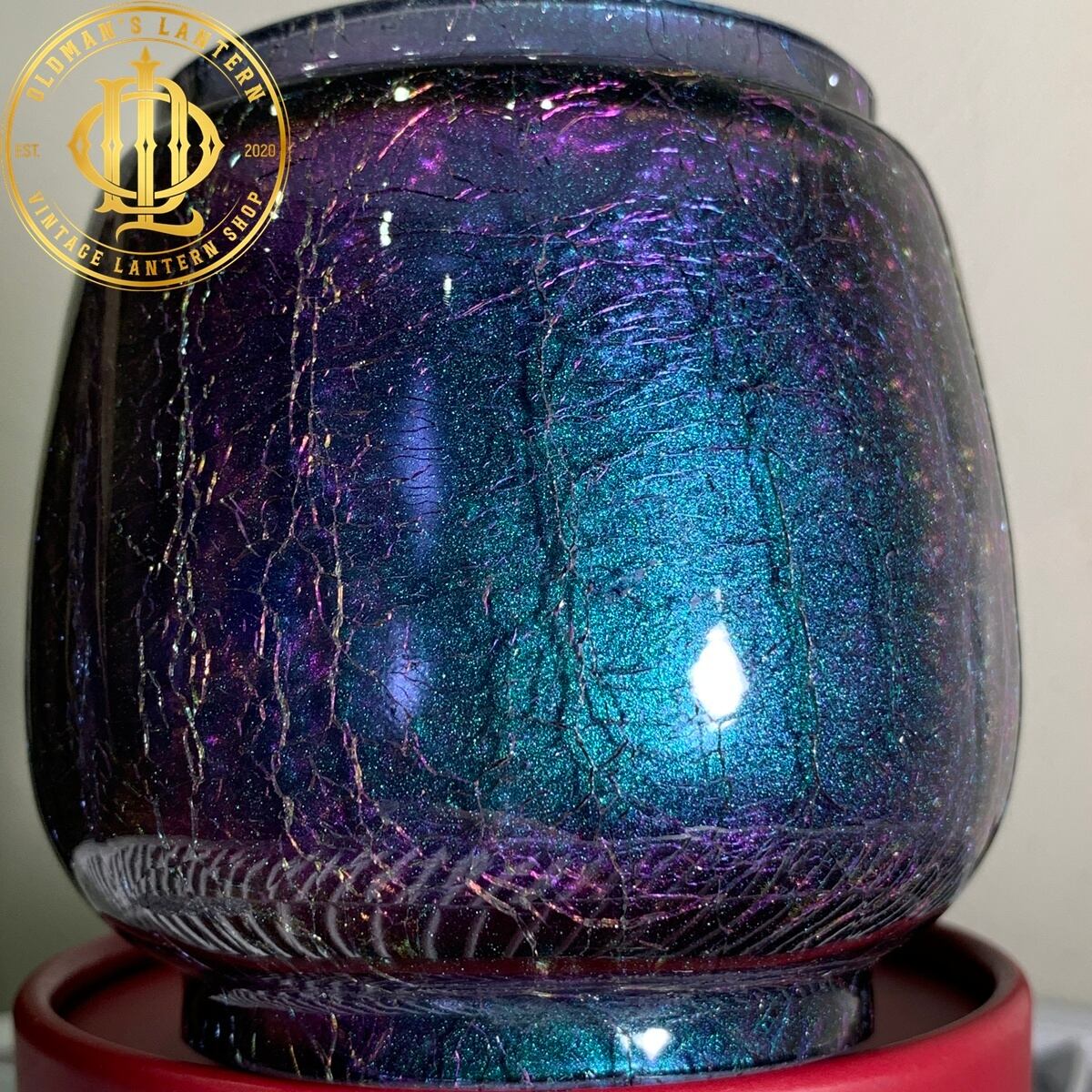 【マジョーラ/カメレオン】クラック グラス FEUERHAND DIETZ マジョーラ/カメレオン】クラック グラス FEUERHAND DIETZ