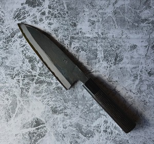 【予約販売】本久一作　別打三徳包丁青紙鋼