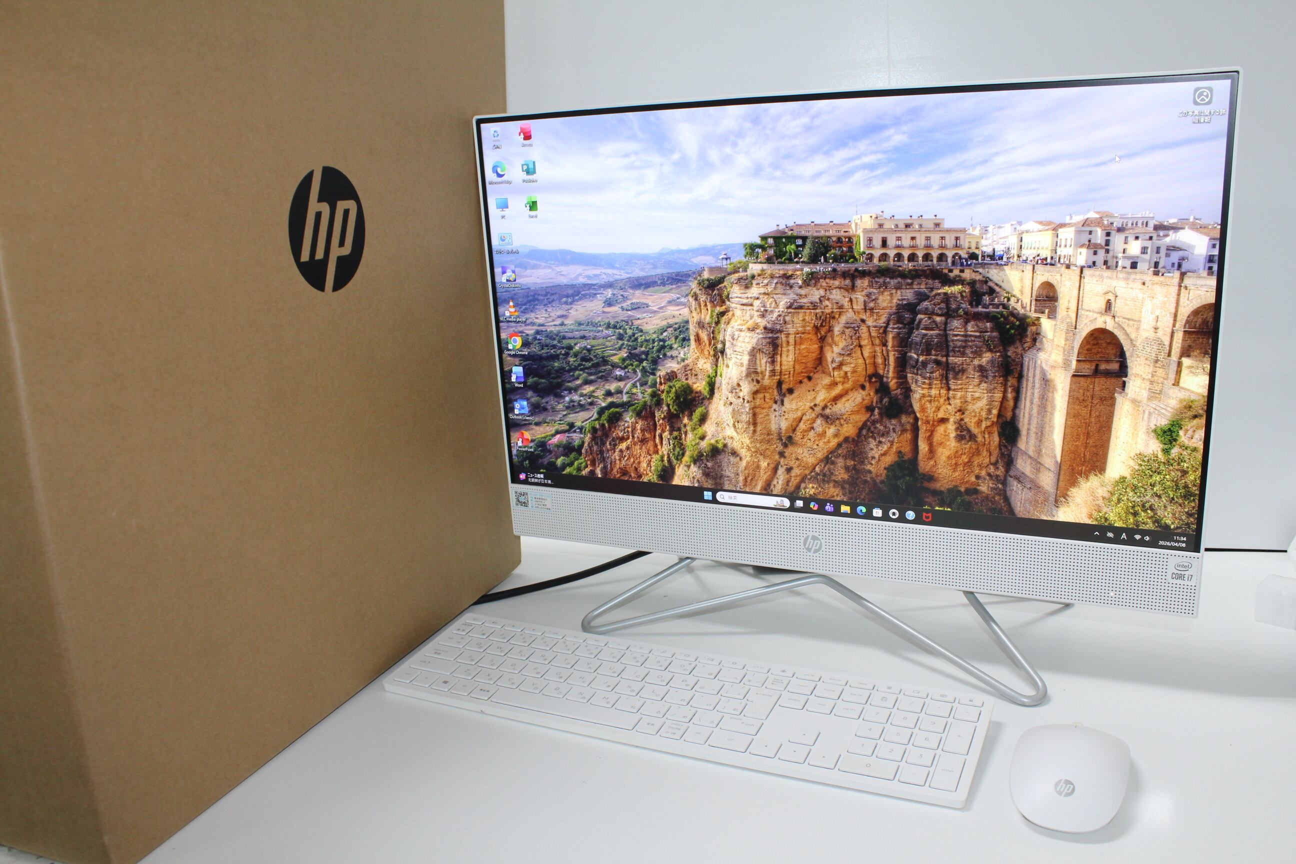 中古一体型デスクトップPC】HP〈ProOne 600 G6 22 All-in-One〉Intel