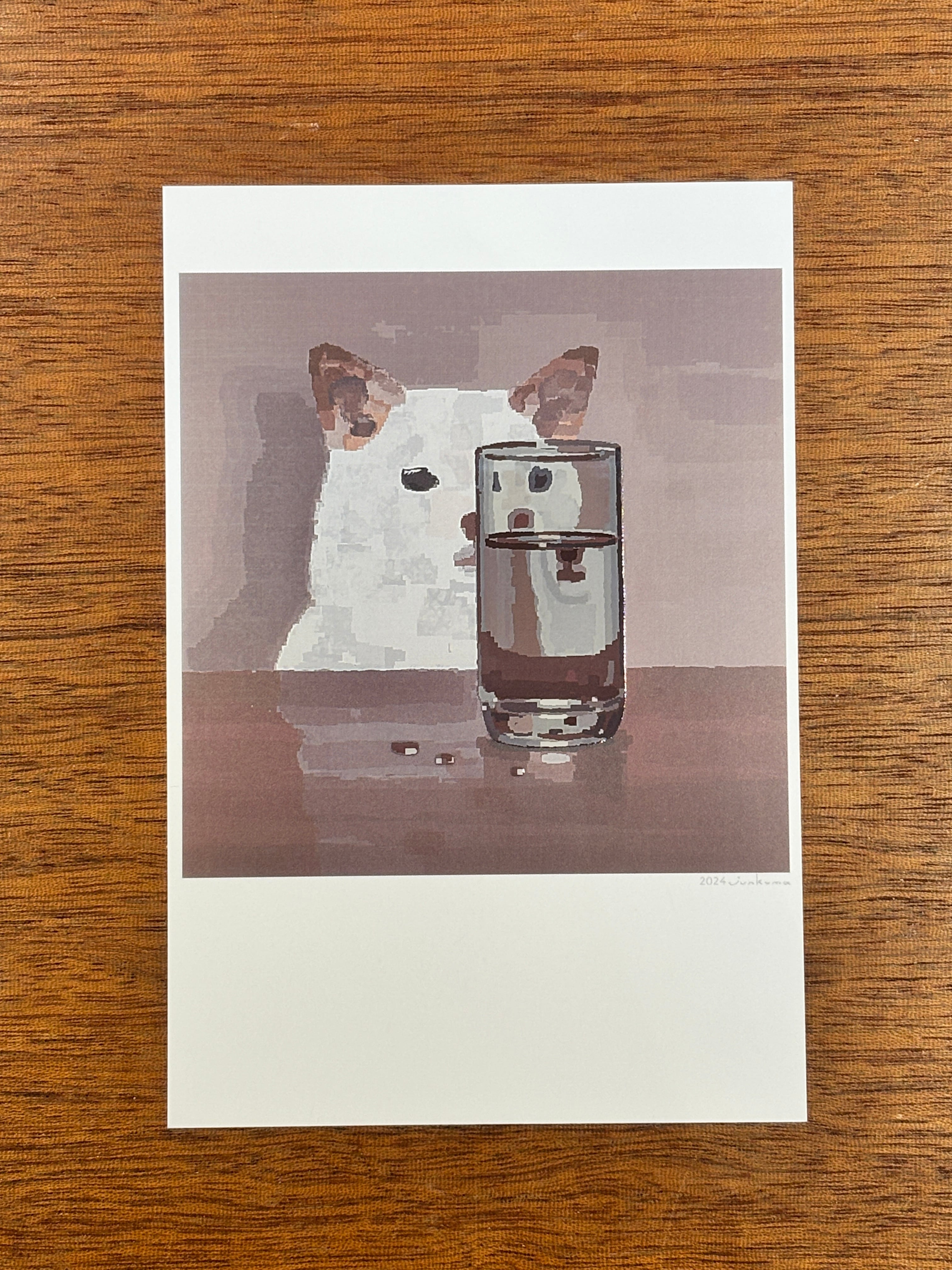 くまおり純『「ツヤツヤ犬」ポストカードセット』 | 本屋B&B