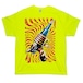 『snAwk(スノーク)』"TECHNO KILLS" hand painted Tee／L、XL