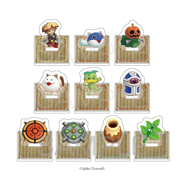 ≪事後物販≫風来のシレン６ トレーディング ダンジョンミニアクリルスタンド BOX 全10種