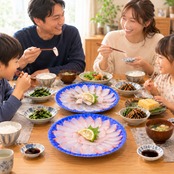 【全国送料無料】（沖縄・北海道を除く）金寿カンパチ・マダイ炙り刺身セット　ー約6～8人前ー《冷凍便》