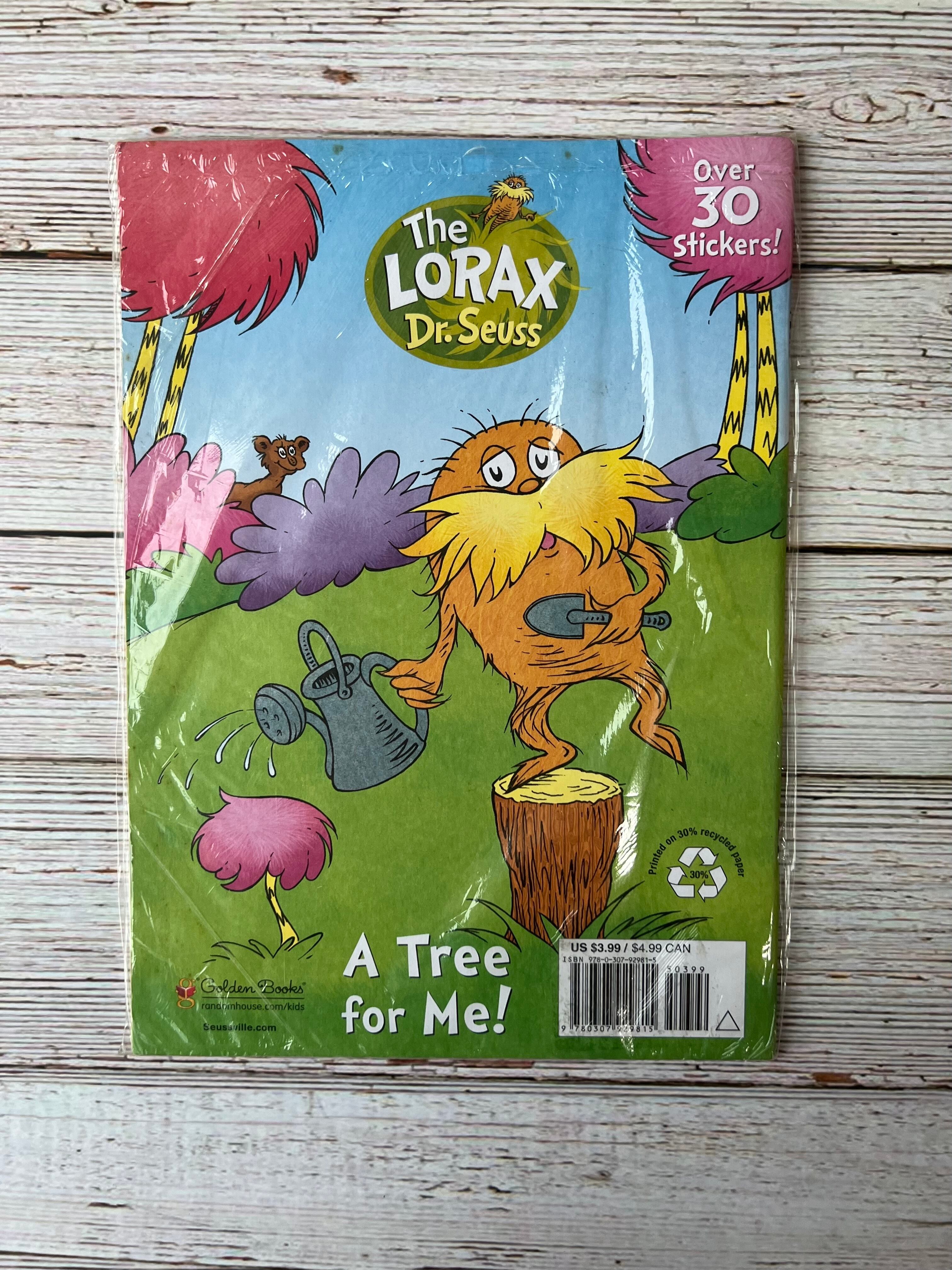 英語絵本】The Lorax Dr. Seuss (Sticker Book) | baba by THE BARIS