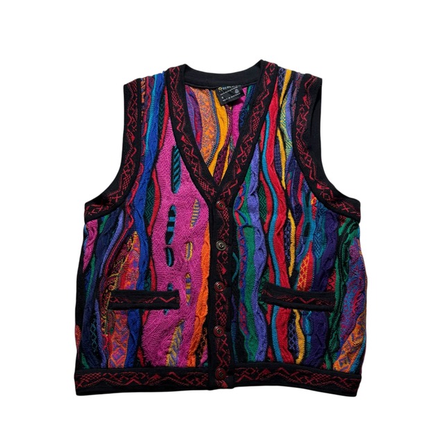 COOGI 3D knit vest