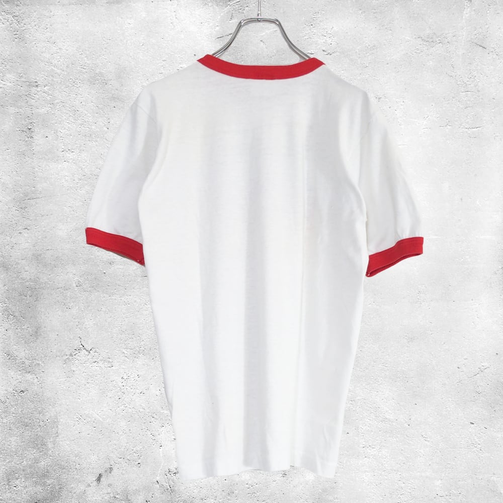 80's Hanes リンガー Tシャツ ヘインズ Mサイズ PIONEER DAY シングル