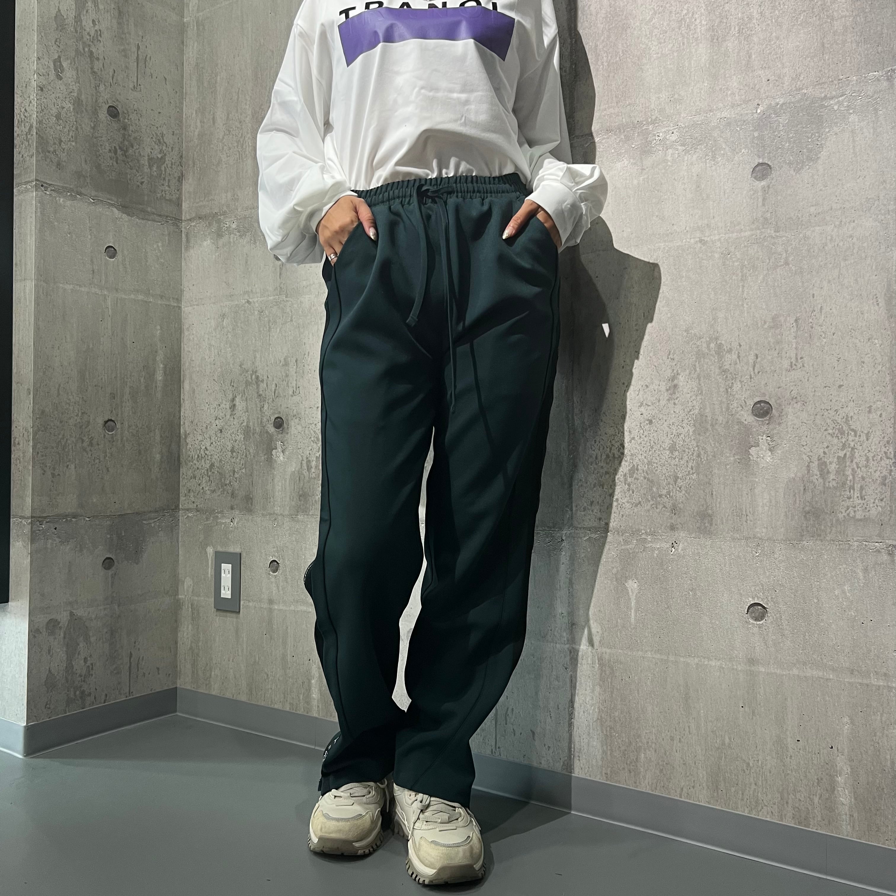 TRANOI ジャージーラインパンツ | SLOVNENYA スロヴネンヤ