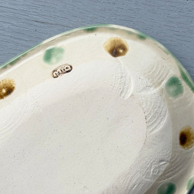 オ－バル M（モノトンラブ・グリ－ンB）