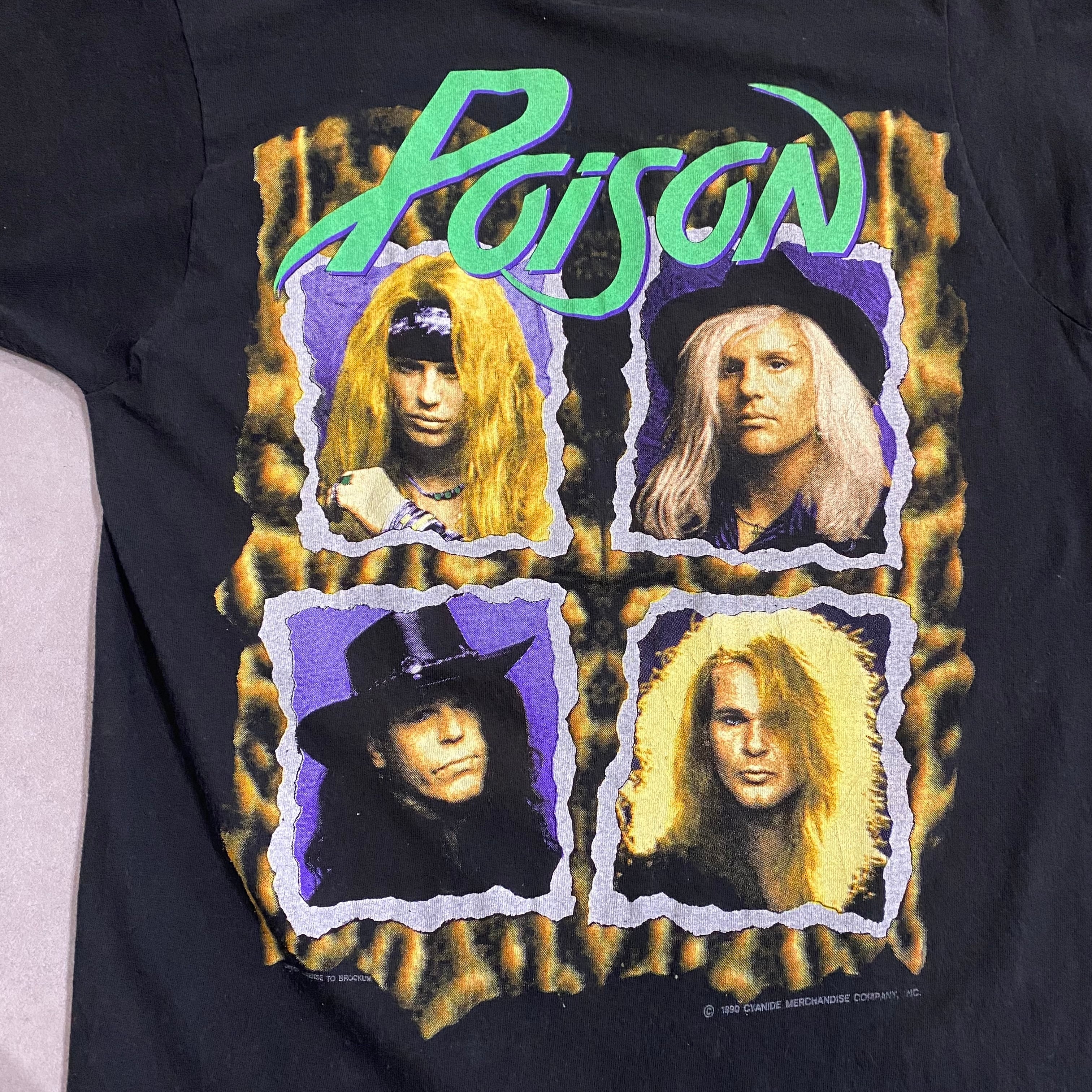 poison ポイズン Tシャツ ヴィンテージ  ヘアメタル ハードロック