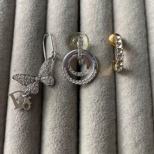 DIOR SWAROVSKI イヤリング　ピアス　片方のみ　セット