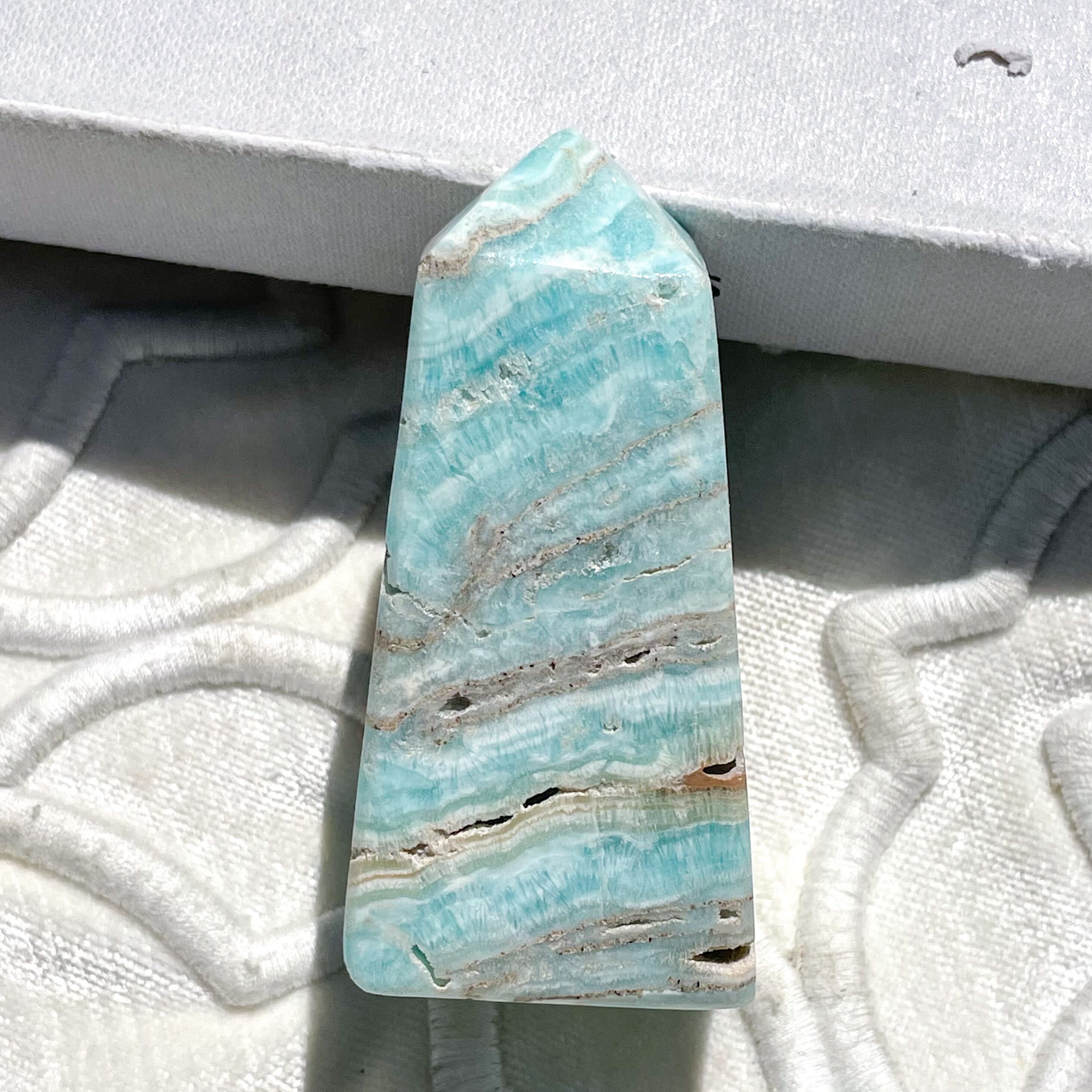 ブルー アラゴナイト スフィア 発色○ ブルー アラゴナイト スフィア 発色○ - メルカリ