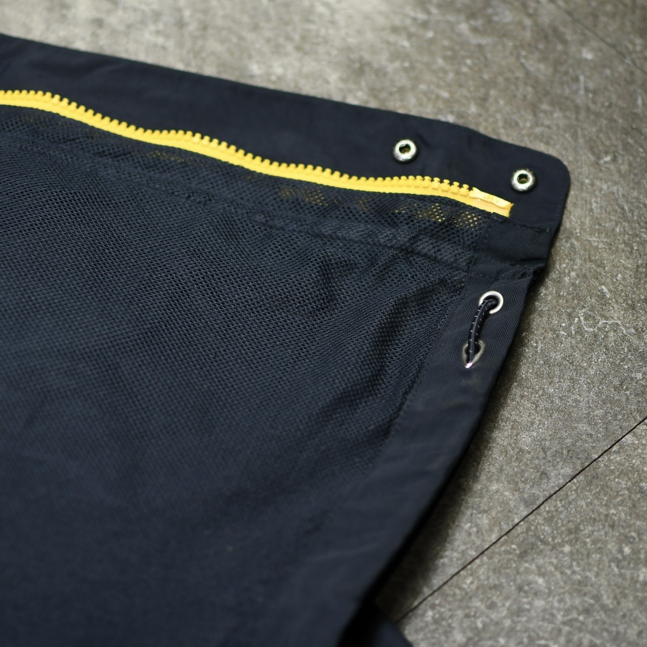 NAUTICA asymmetry design double zip nylon jacket