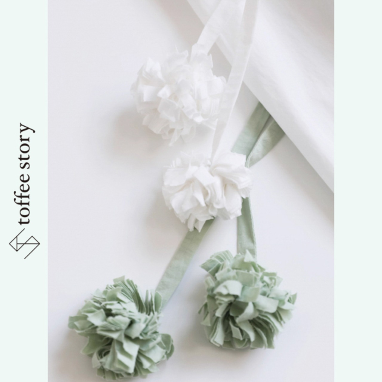 【2color】風とポンポン♡ゆるふわセットアップ 《P0242》