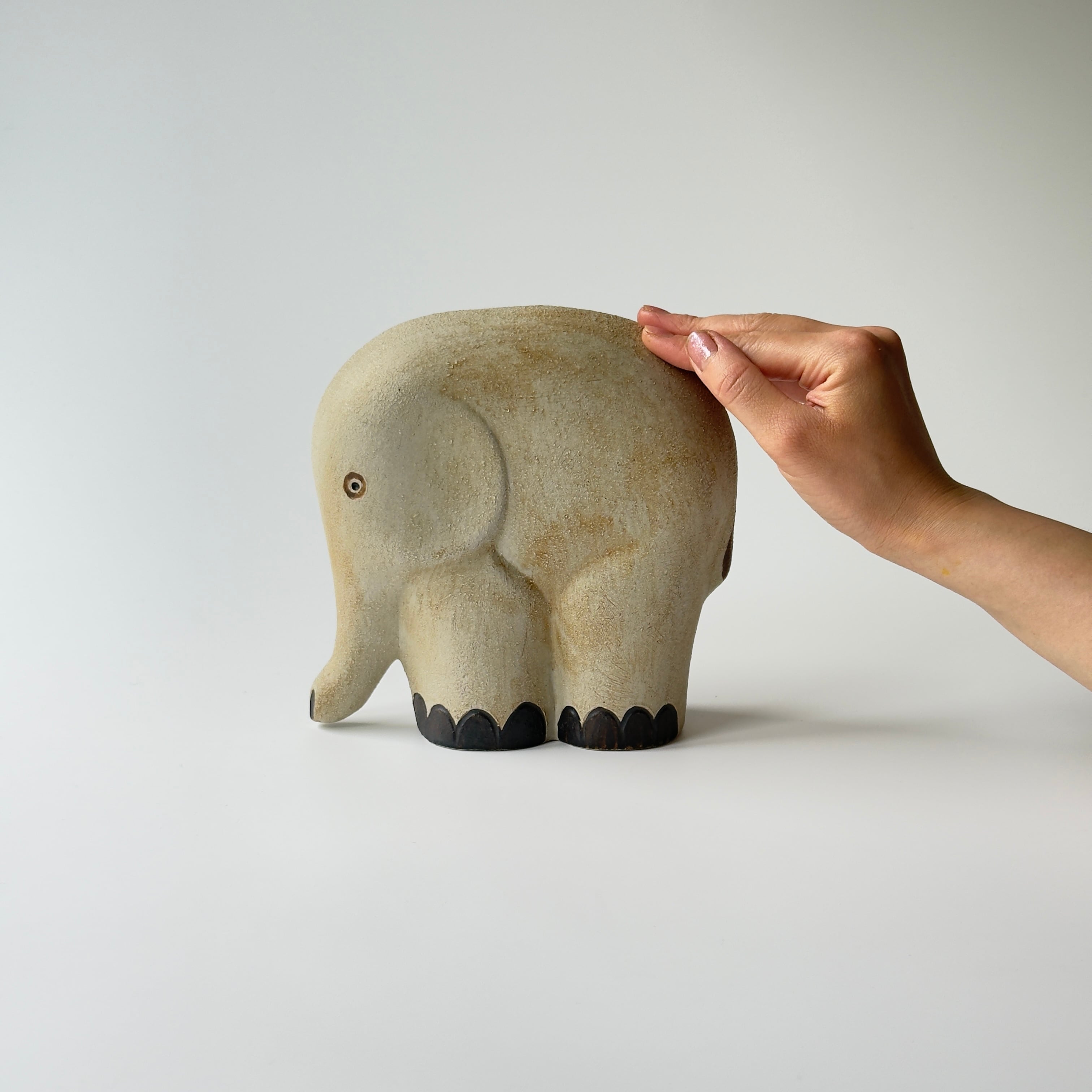 ヨーロッパ 1970年代ヴィンテージ 陶器の青い鳥たち 10羽セット