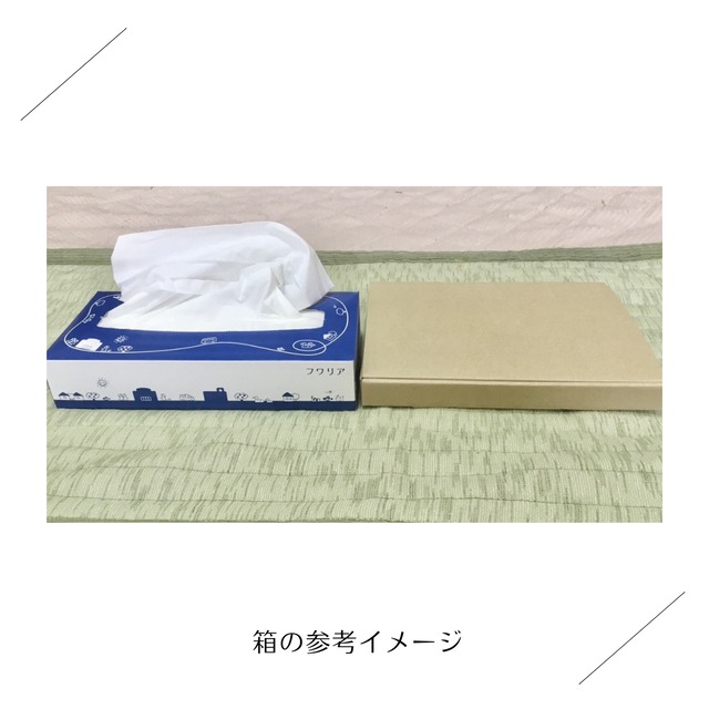 （参考）お送りする際の箱のサイズについて
