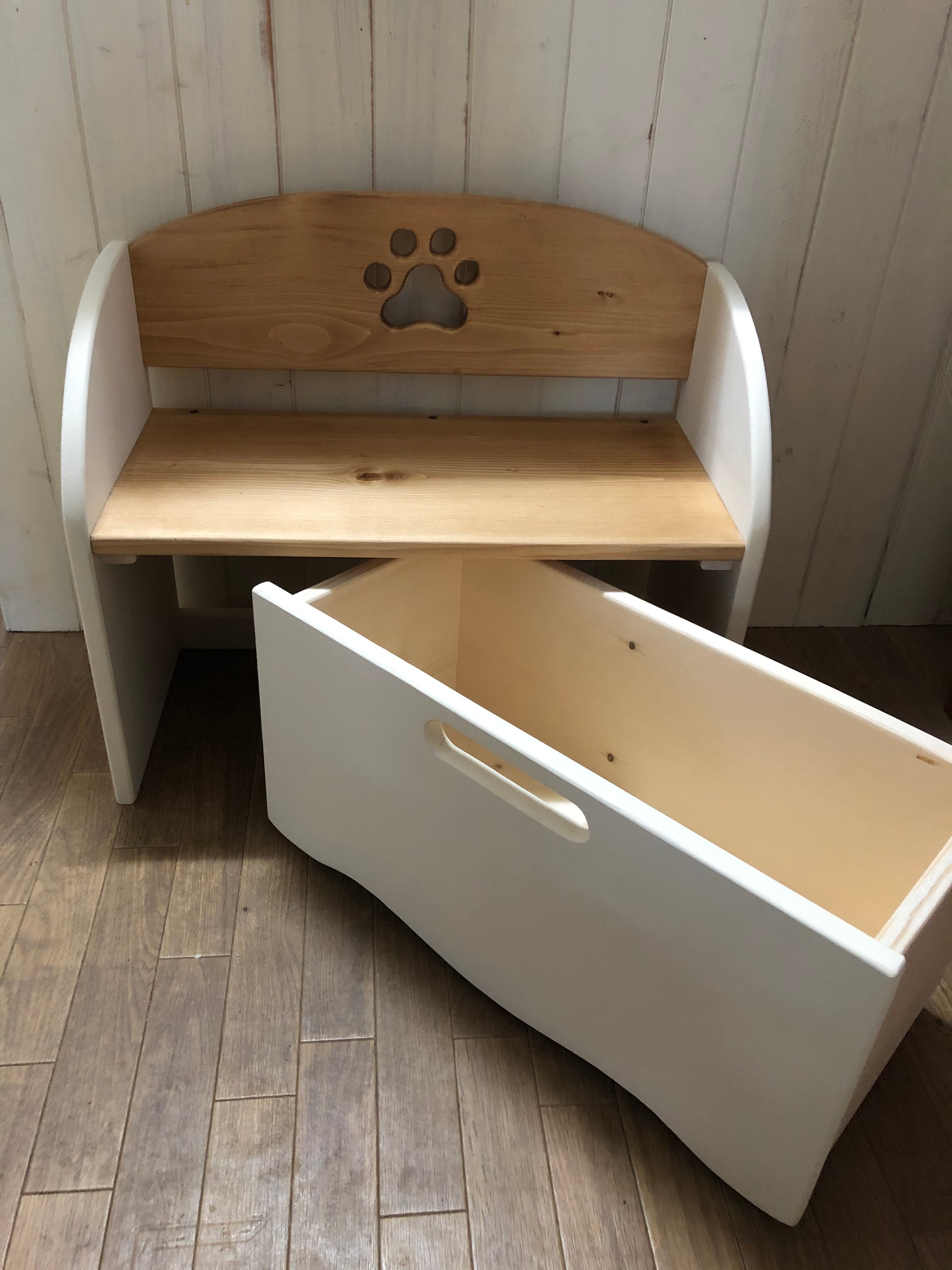 キッズベンチ 肉球 | pocapoca33