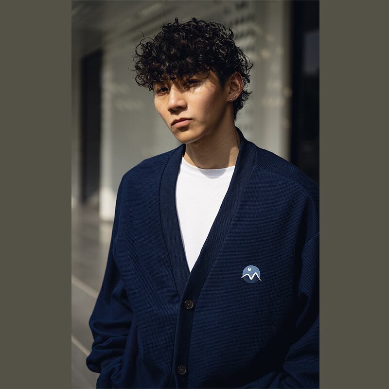 BDCT紺色の定番カラーニットカーディガン【M0016】 | mblueshop