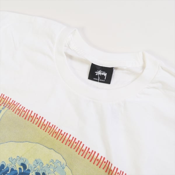 ステューシー Tシャツ　渡辺の源吾綱　和柄　葛飾北斎　ビッグロゴ　メキシコ Size【L】 STUSSY ステューシー 葛飾北斎 富嶽三十六景 ストックロゴT