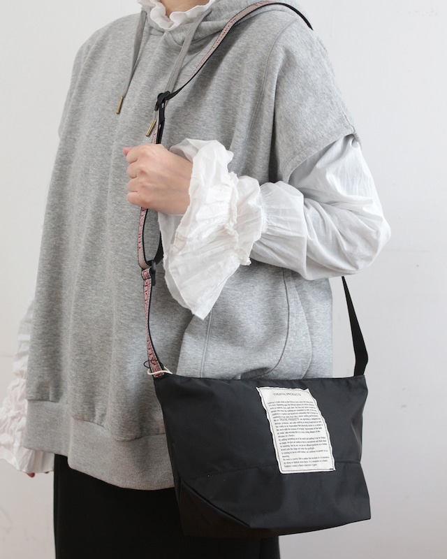 【THEATRE PRODUCTS】NYLON SHOULDER BAG “KOSHI”／ショルダーバッグ　(12351)