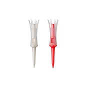 Tabata(タバタ) ゴルフ ティー 段 プラスチックティー 41.5mm 段付き リフトティーソフト ロング 5本入 パールオレンジ GV0448 POR