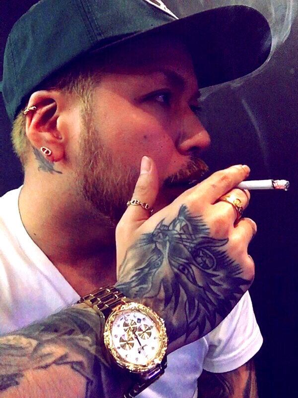 ツイスト中フープピアス片耳［ナル］ -Hawaiian Heirloom 316l