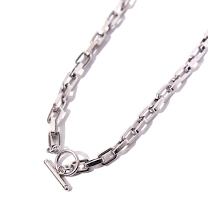 316L Square chain necklace【silver】#n81