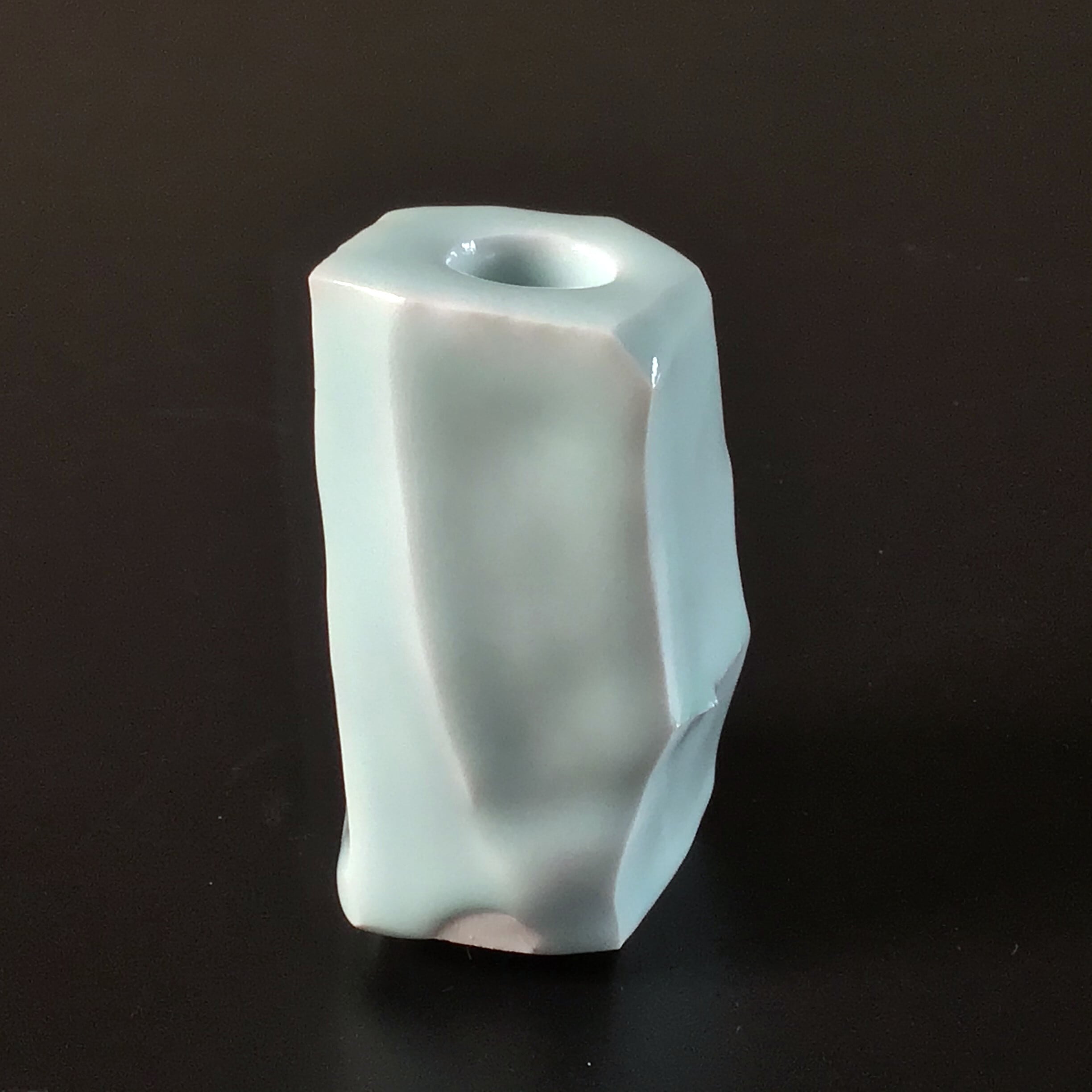 World Made Series 韓国青白磁一輪挿し Flower Vase 桐箱付 | 陶芸家