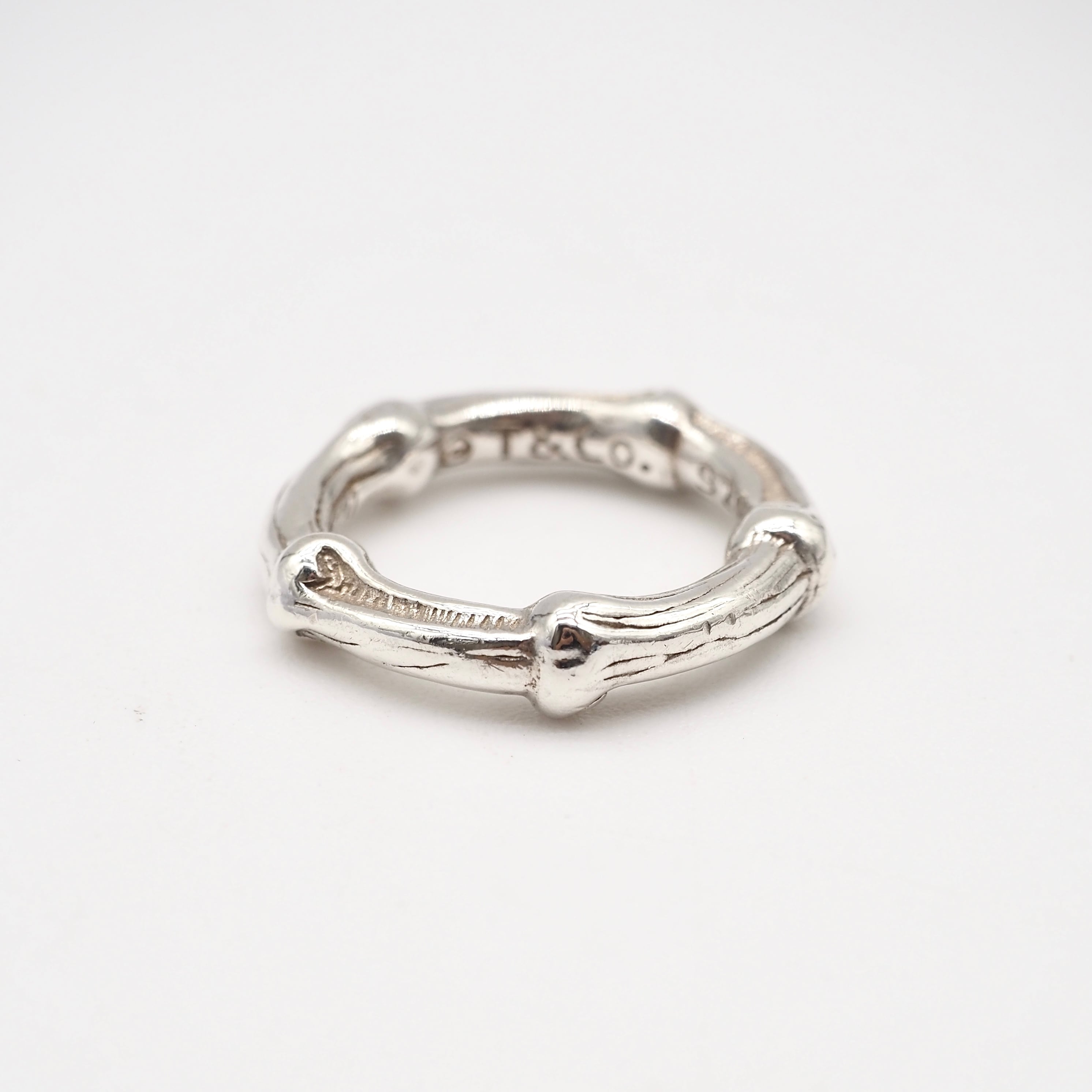 H*i様 Tiffany & Co. バンブー リング シルバー　925 Tiffany&Co. 約5号 バンブーリング シルバー925 ティファニー | 2122TOKYO