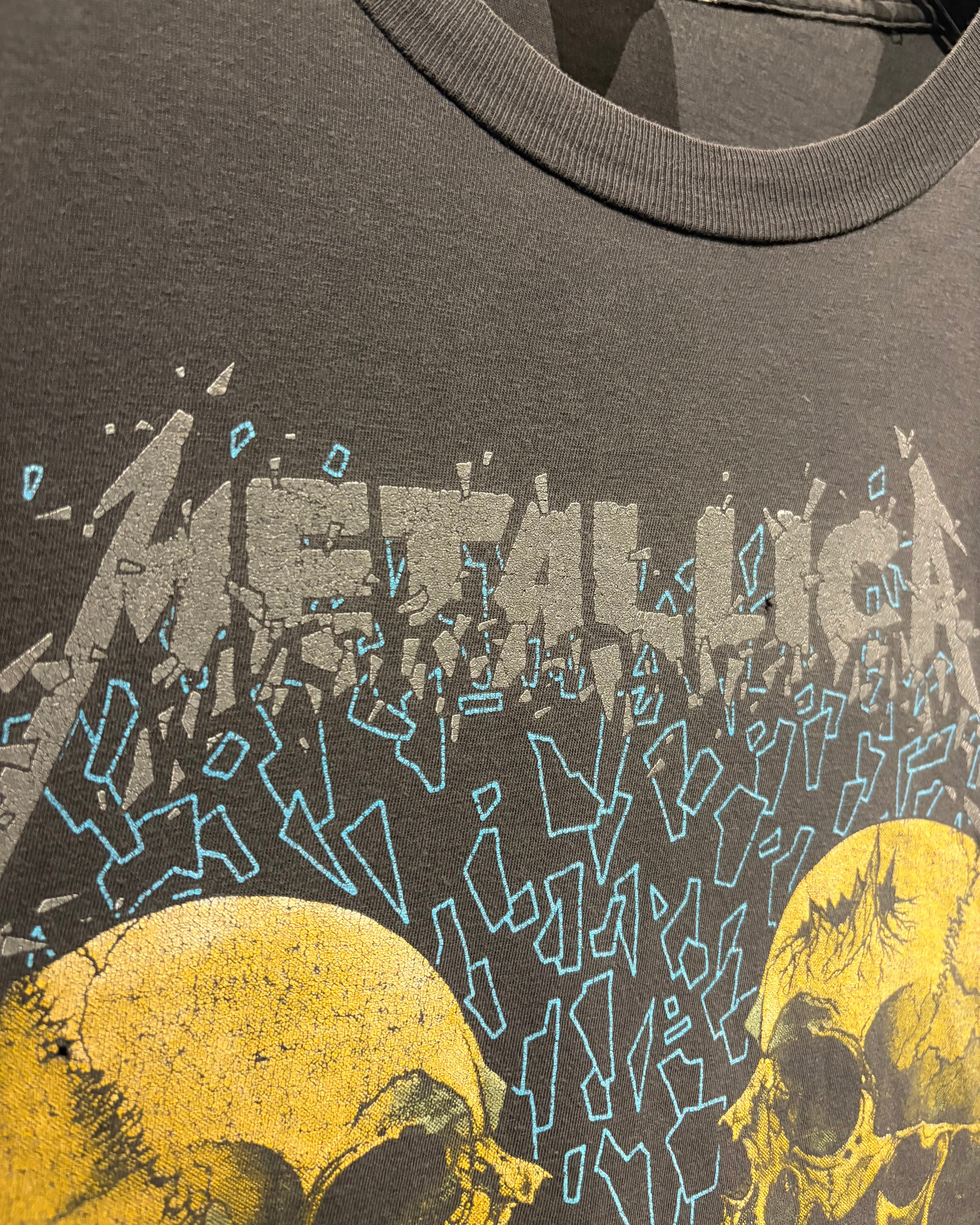Caka otto】90's “METALLICA” “Sad But True” “Pushead” Vintage T