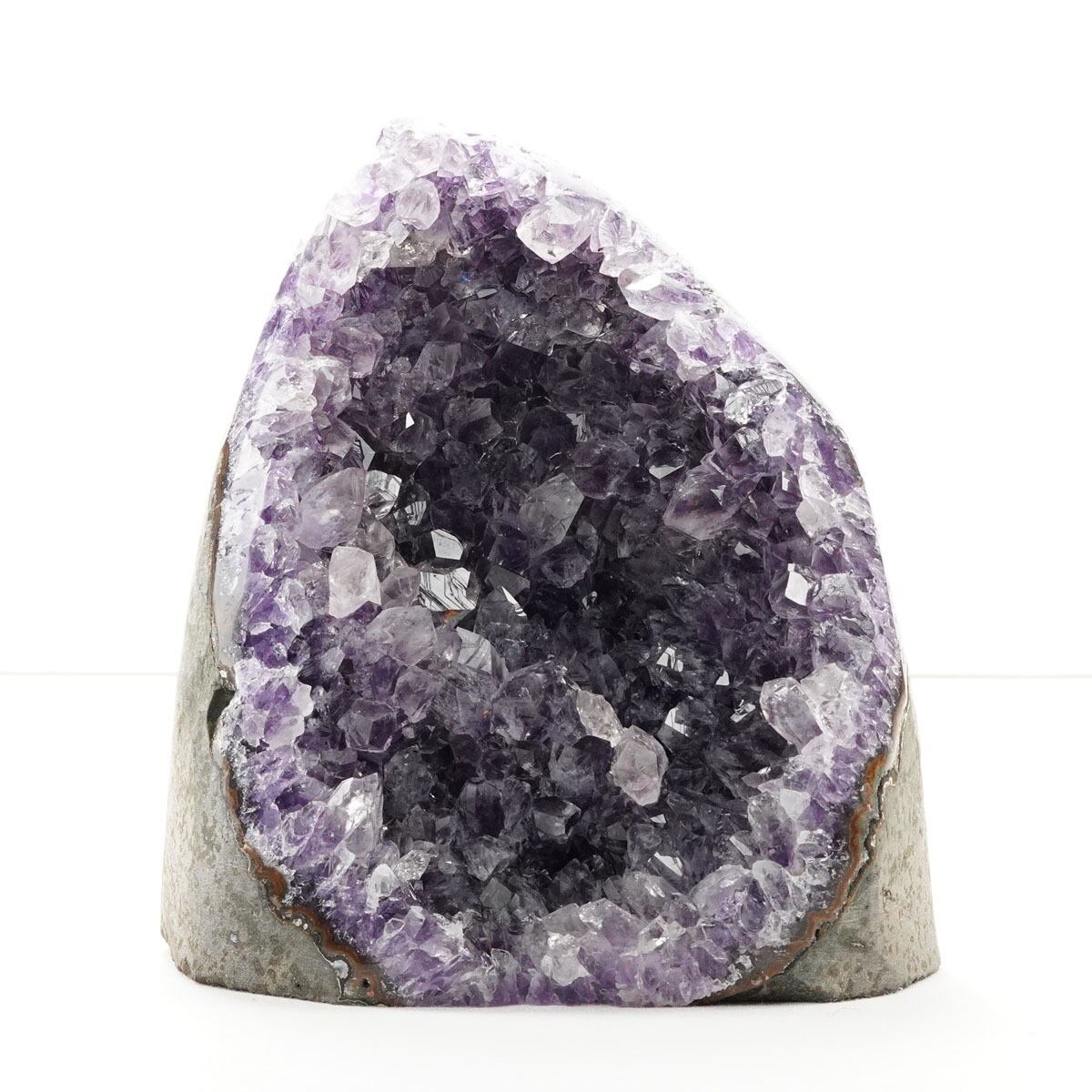 1.3Kg アメジスト 原石 ウルグアイ産 アメジスト クラスター amethyst 台座付属 一点物 182-8811