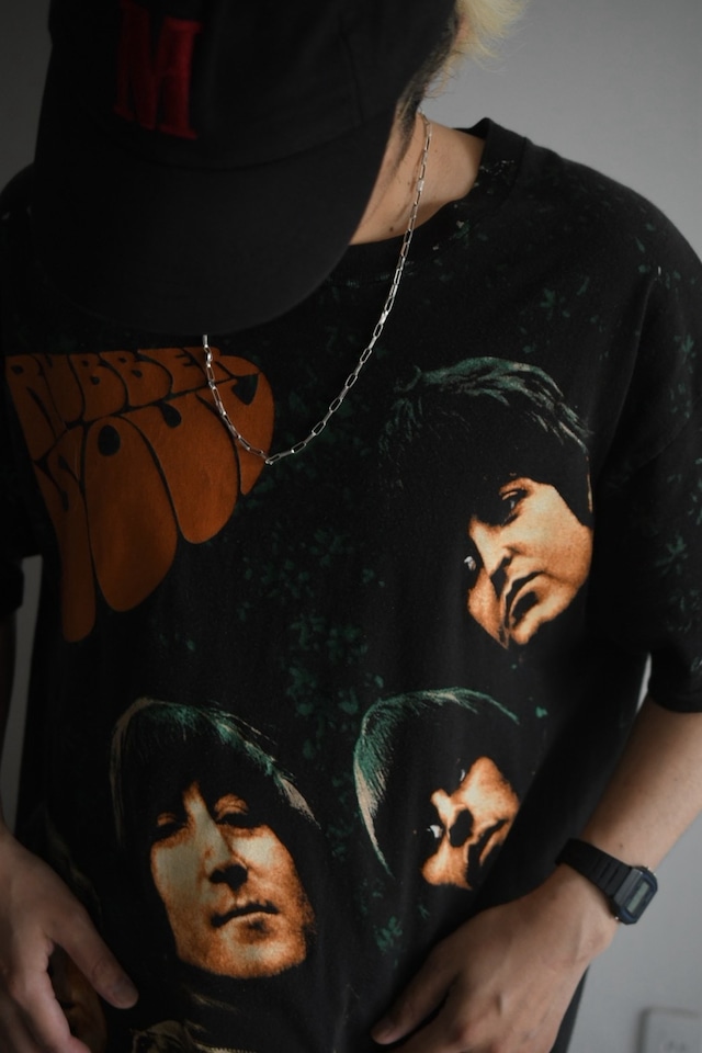 OK/ 90's "The Beatles" print tee shirt
