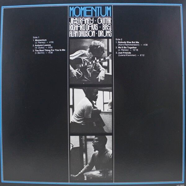 Jimmy Raney / Richard Davis / Alan Dawson / Momentum [UPS-2117-P] - 画像2