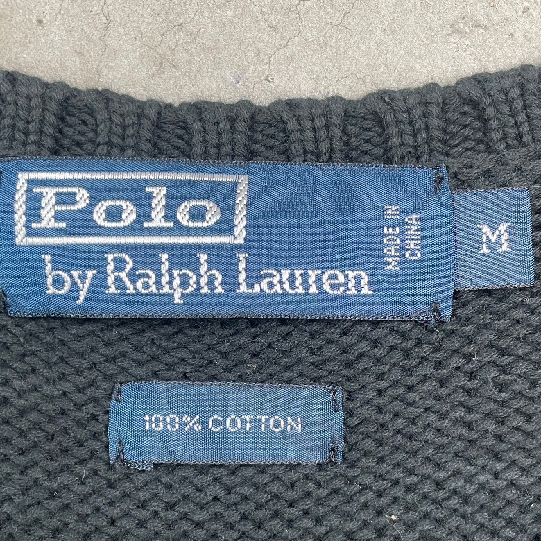 90年代 Polo by Ralph Lauren ポロバイラルフローレン コットンニット