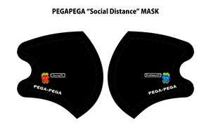 PEGAPEGA “Social Distance” マスク