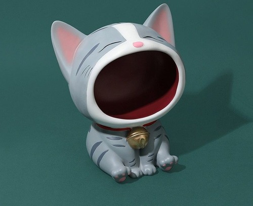 猫の置物　小物入れ　置物　玄関　小物　インテリア飾り　招き猫ねこ　可愛い　ギフト誕生日　プレゼント