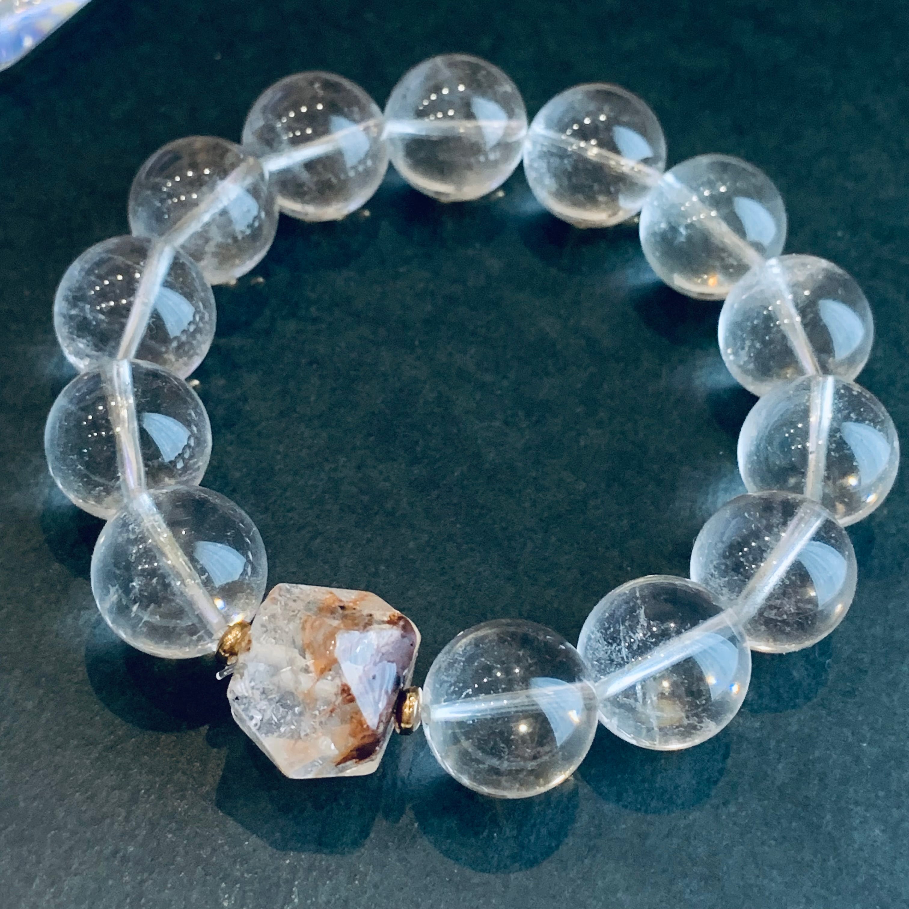 スーパーセブン アメジストエレスチャル 天然石 原石 パワーストーン