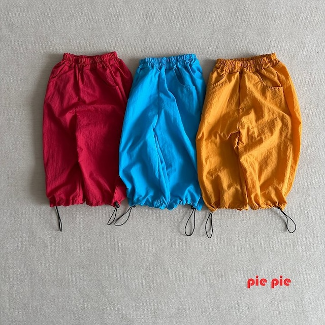 【取寄】pie|balloon string pants|バルーンストリングパンツ|XS-XL|kids|26 autumn