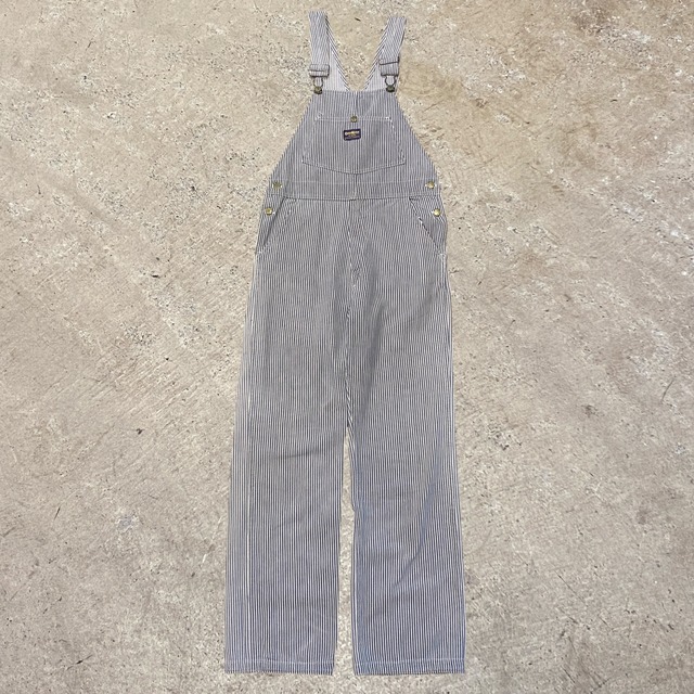 1970s OSHKOSH HICKORY OVERALL