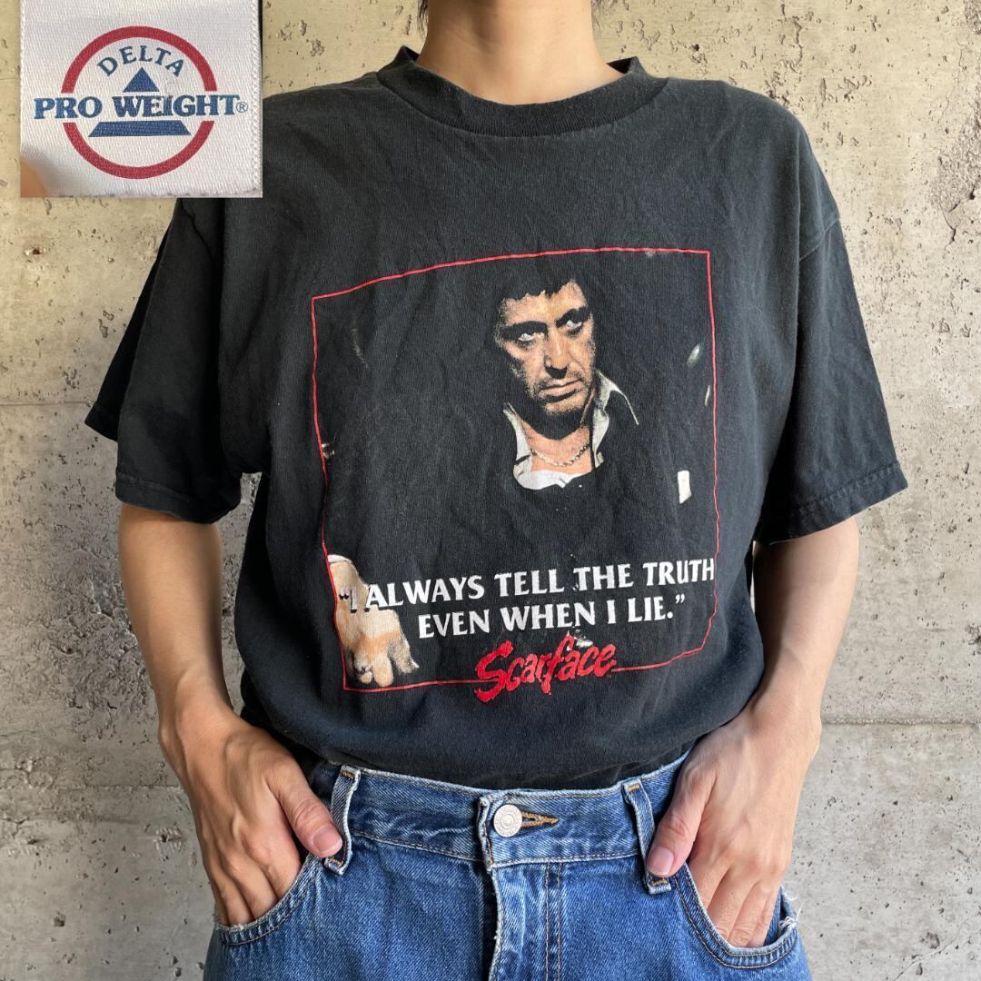 XZ79 映画 Tシャツ 00s ムービーT スカーフェイス アルパチーノ 