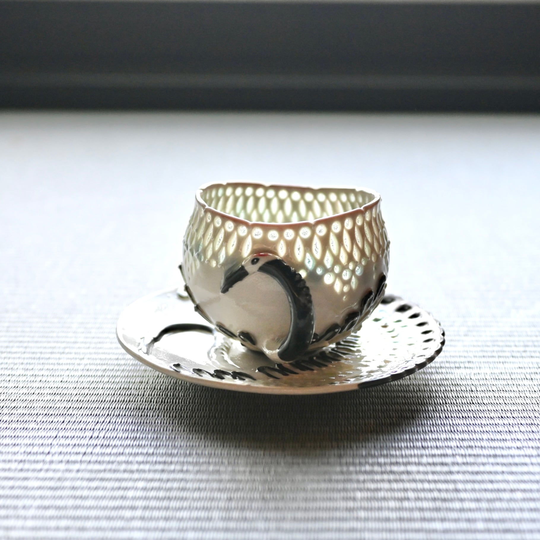 キラメキ鶴cup&Saucer(B)
