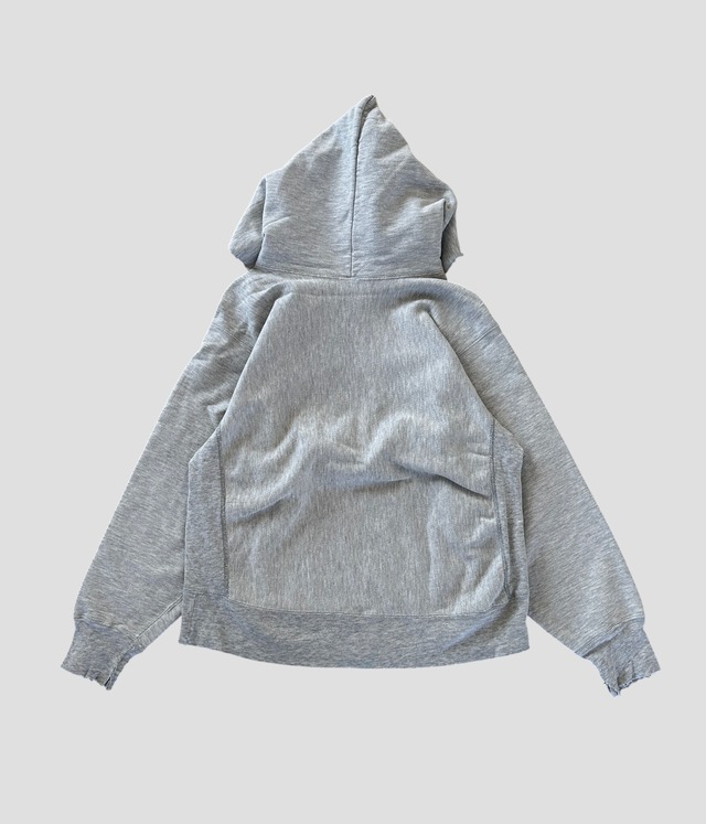 -Champion- Vintage 80s L NAVY Reverse Weave Hoodie made in USA