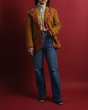 1980's Valentino / Tweed Jacket