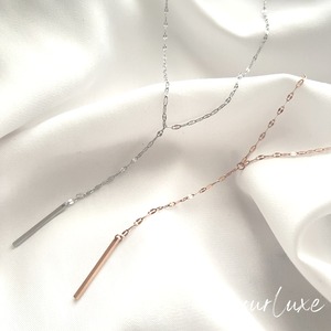 Y-shaped chain necklace #N1020