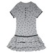 [Hashtag DDD] Slim Fit Gray Star Polo Cake Dress