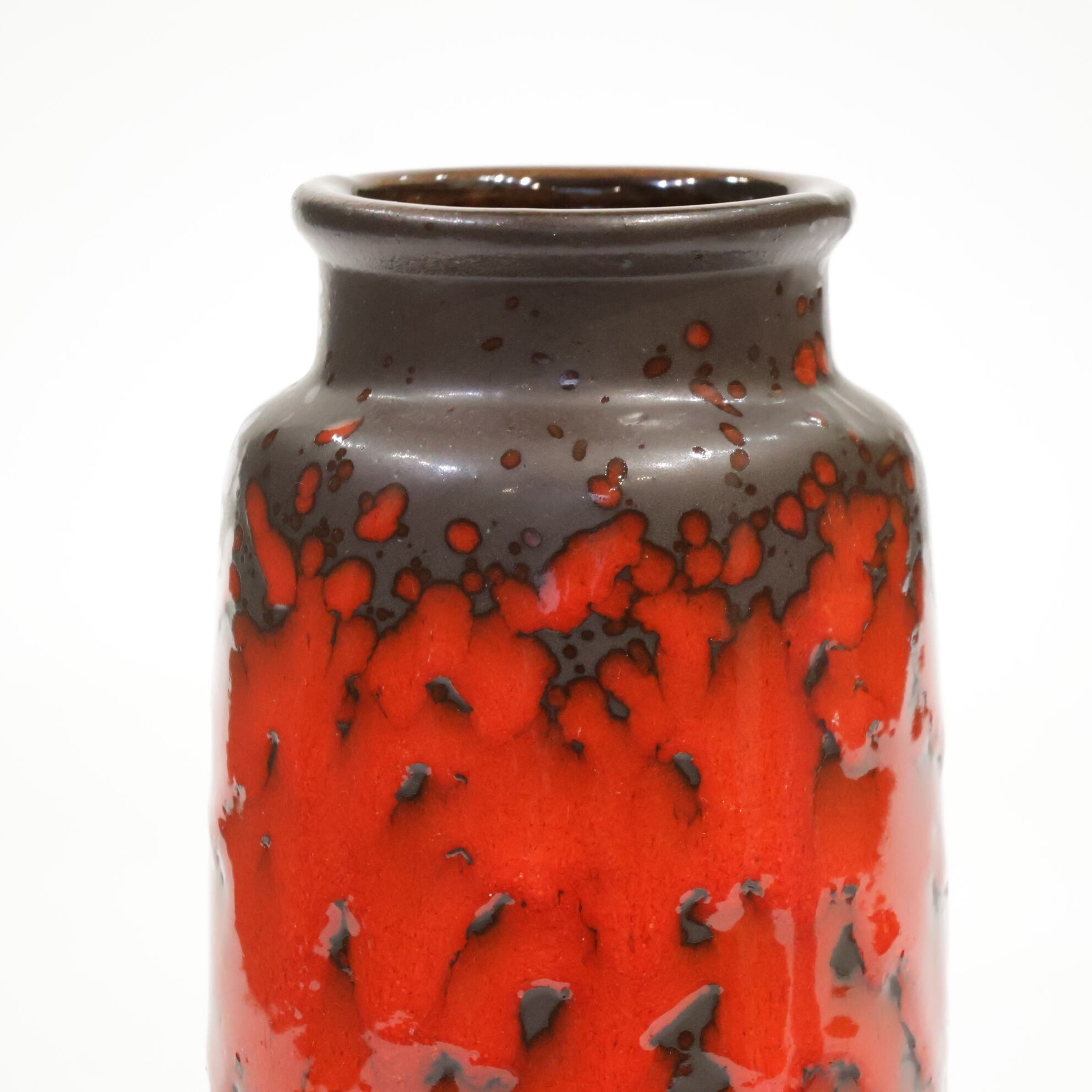 scheurich 15cm fat lava ファットラバ ミッドセンチュリー Scheurich-- 15.0cm | Fat Lava & German Art Pottery